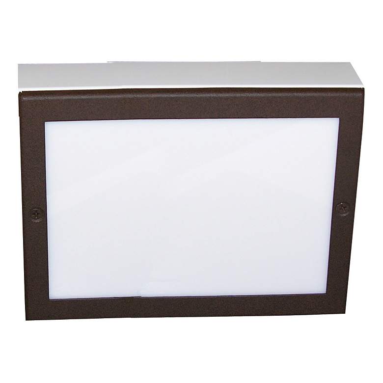 Image 1 Bronze Texture 9 inch Wide LED Paver Light
