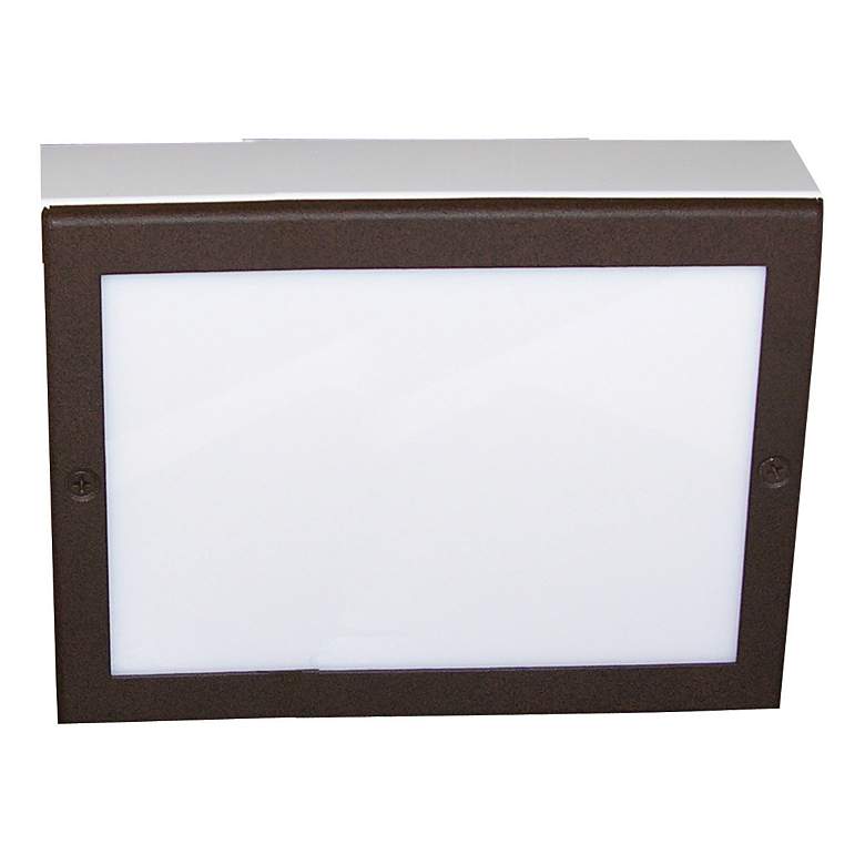 Image 1 Bronze Texture 9" Wide LED Paver Light