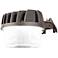 Bronze Transitional 6 1/4" High Dusk to Dawn LED Outdoor Wall Light