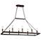 Brook Hall 38" Wide Bronze Kitchen Island Light Chandelier