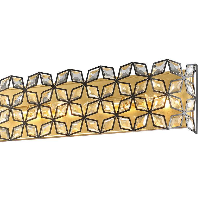 Image 2 Brookcrest 26 3/4" Wide Sand Corral Bath Light more views