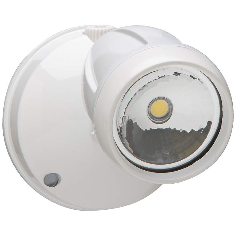 Image 1 Brookdale 1-Light White LED Security Light
