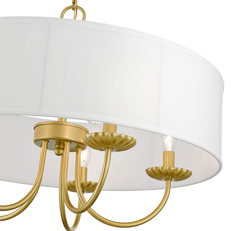 Image 4 Brookdale 23" Wide Soft Gold 5-Light Chandelier more views
