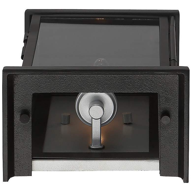 Image 6 Brooke 1-Light Outdoor Wall Lantern in Matte Black more views