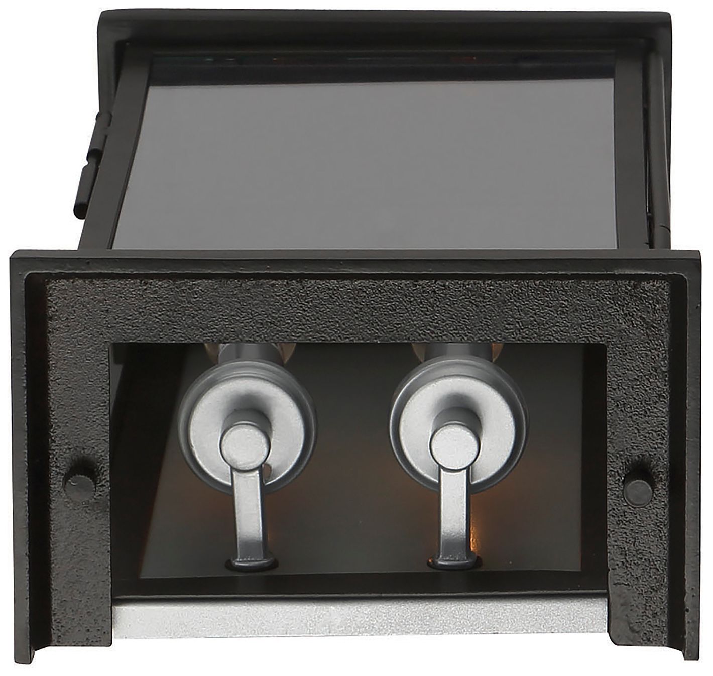 Image 6 Brooke 2-Light Outdoor Wall Lantern in Matte Black more views