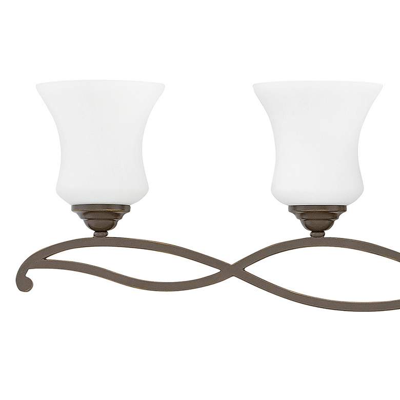 Image 6 Brooke 41 1/2" Wide Olde Bronze 5-Light Vanity Bath Light more views
