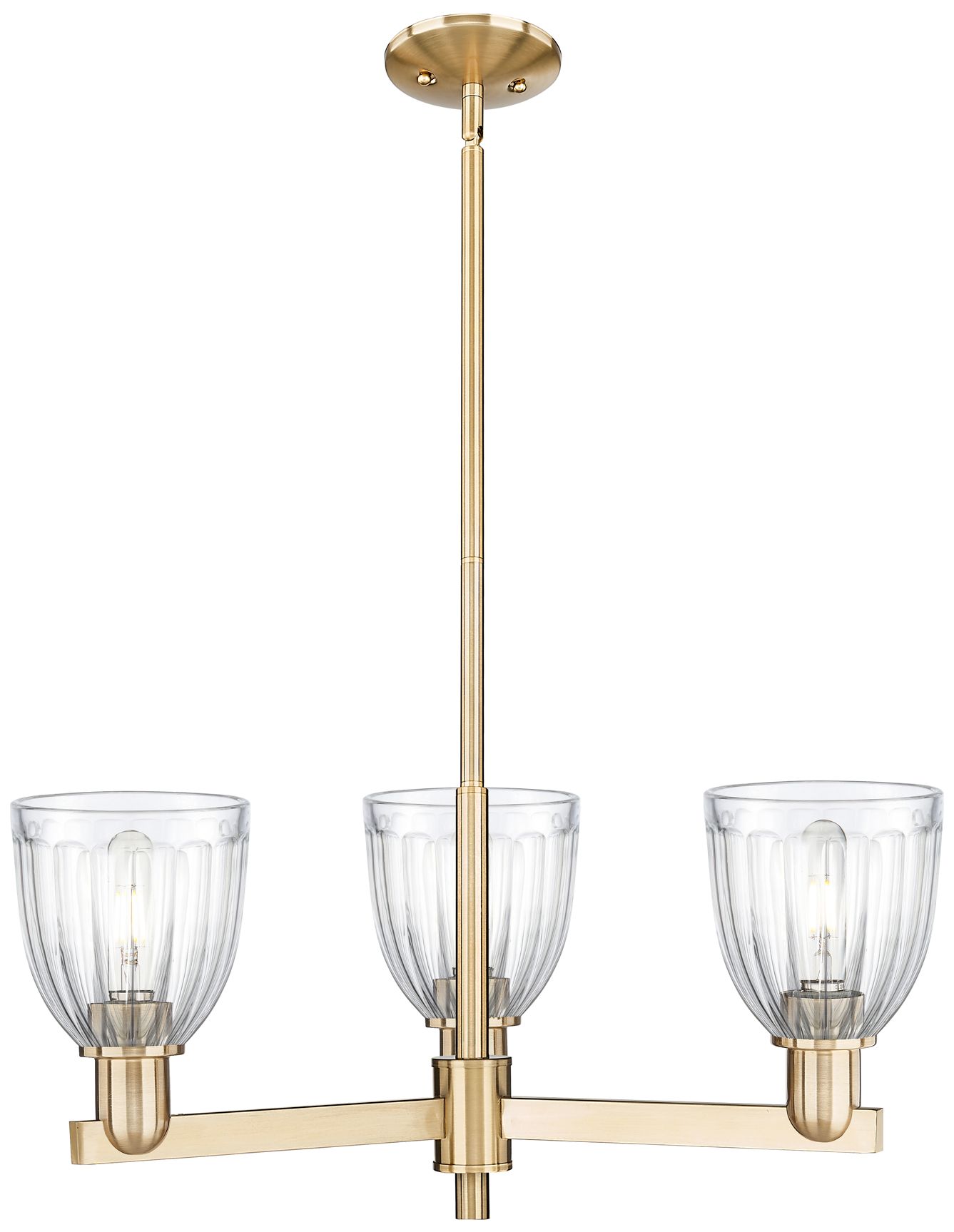 Brookfield - 3 Light - 28 inch - Champagne Bronze - Island Light
