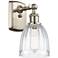 Brookfield 6" LED Sconce - Nickel Finish - Clear Shade