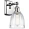 Brookfield 6" Polished Chrome Sconce w/ Clear Shade