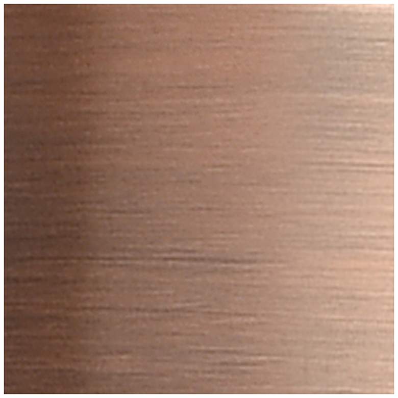 Image 2 Brookhaven Almond 36"W 3-Light Copper Island Light w/ Sapphire Blue Shade more views