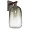 Brookhaven Cloche 16.75"H Oil Rubbed Bronze Wall Sconce w/ Slate Shade