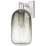 1_Brookhaven Cloche 16.75"H Satin Nickel Wall Sconce w/ Slate Shade