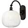 Brookhaven Sphere 16"H Oil Rubbed Bronze Swiveling Sconce w/ Opal Shade