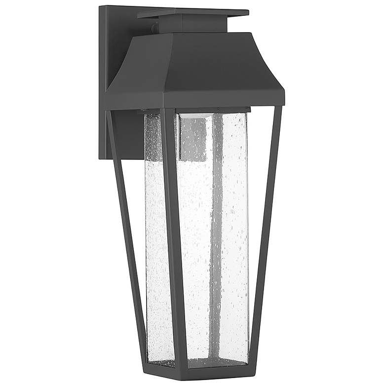 Image 2 Brookline LED Outdoor Dark Sky Wall Lantern in Matte Black more views