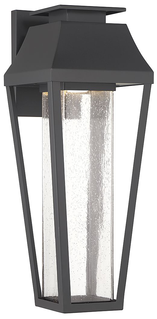 Brookline LED Outdoor Dark Sky Wall Lantern in Matte Black