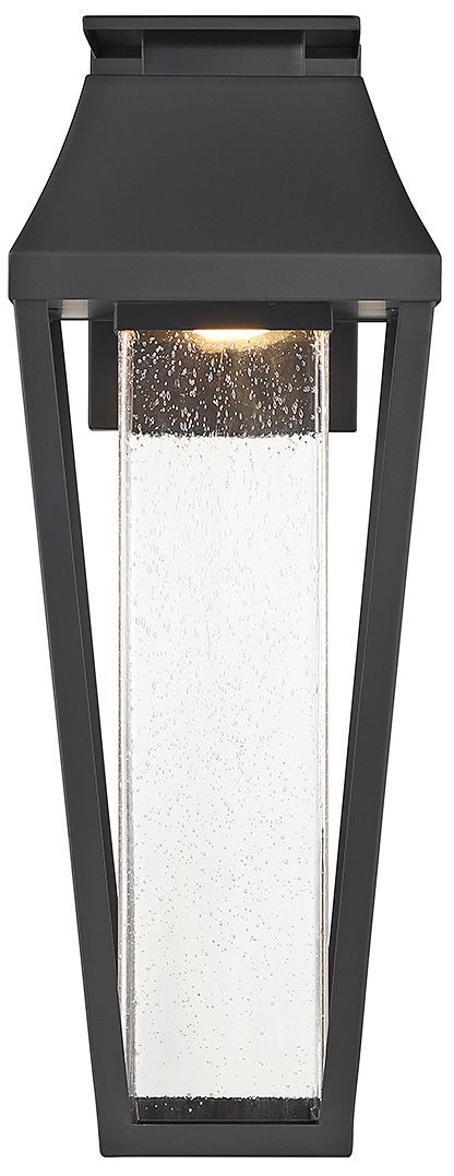 Image 4 Brookline LED Outdoor Dark Sky Wall Lantern in Matte Black more views
