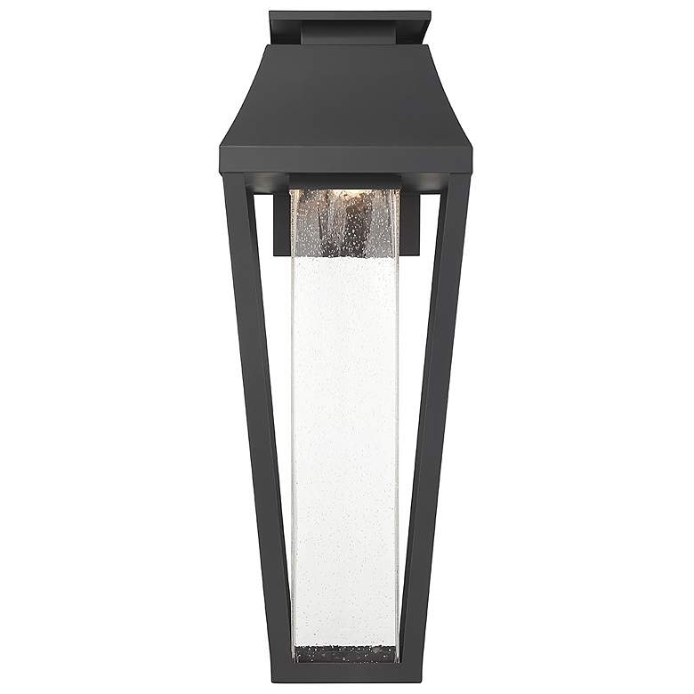 Image 3 Brookline LED Outdoor Dark Sky Wall Lantern in Matte Black more views