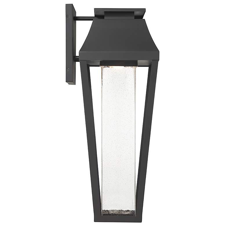 Image 5 Brookline LED Outdoor Dark Sky Wall Lantern in Matte Black more views
