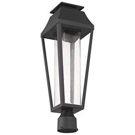 Image5 of Brookline LED Outdoor Post Lantern in Matte Black more views