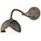 Brooklyn 1-Light Double Shade Sconce - Oil Rubbed Bronze - Opal Glass
