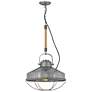Brooklyn 18" Wide French Gray Pendant Light by Hinkley Lighting