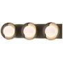 Brooklyn 3-Light Sconce - Gold - Oil Rubbed Bronze - Opal Glass