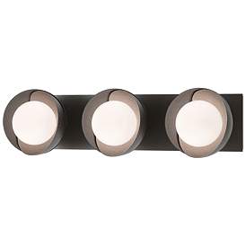 Image1 of Brooklyn 3-Light Sconce - Oil Rubbed Bronze - Black - Opal Glass