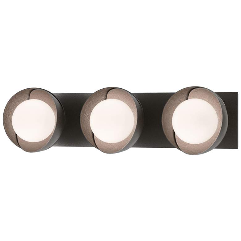 Image 1 Brooklyn 3-Light Sconce - Oil Rubbed Bronze - Opal Glass