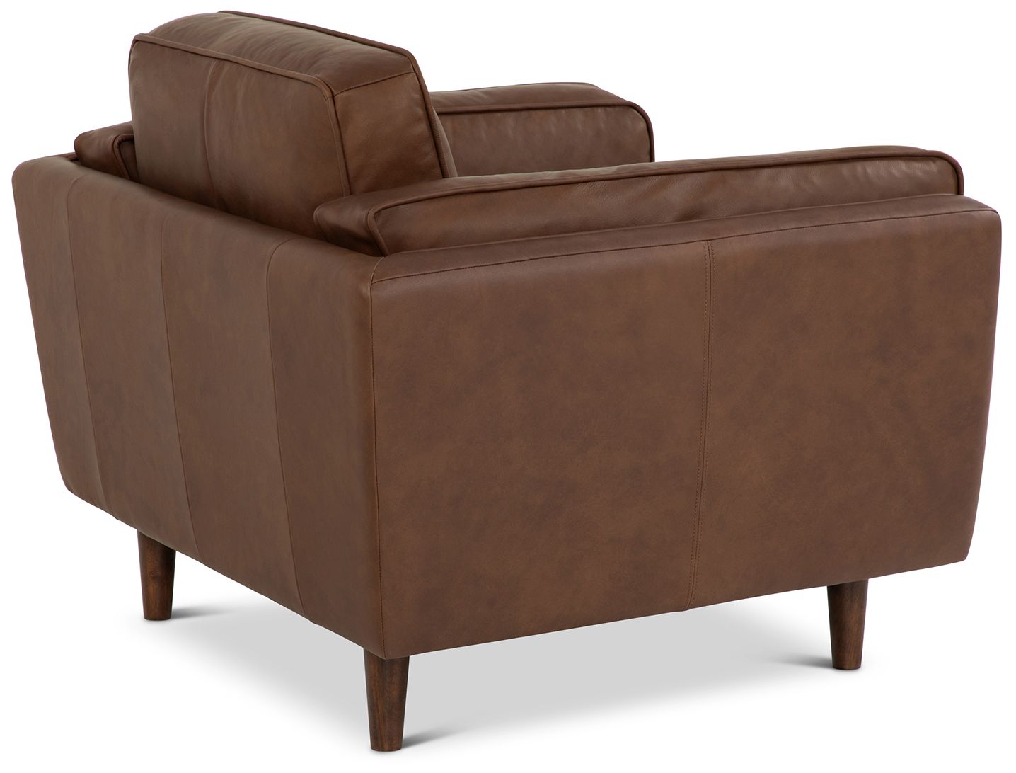 Image 4 Brooklyn 40.75" Wide Dark Brown Accent Chair more views
