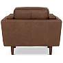 5_Brooklyn 40.75" Wide Dark Brown Accent Chair more views