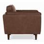 6_Brooklyn 40.75" Wide Dark Brown Accent Chair more views