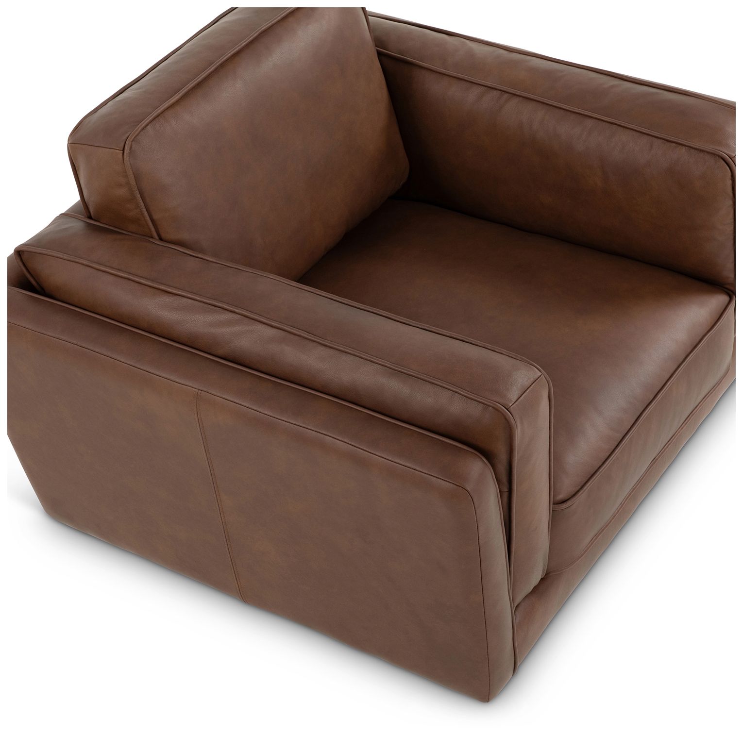 Brooklyn 40.75" Wide Dark Brown Accent Chair