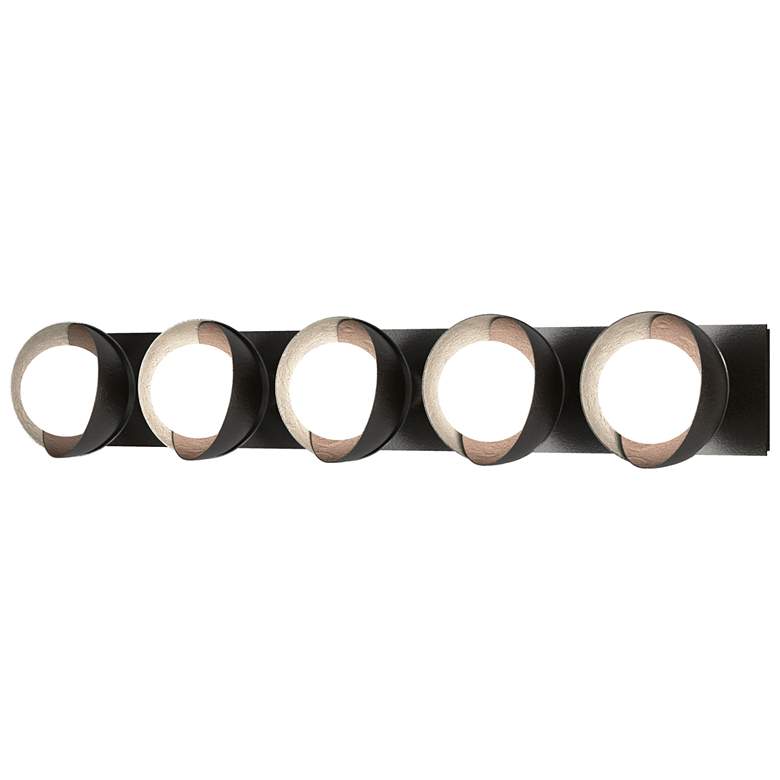 Image 1 Brooklyn 5-Light Sconce - Oil Rubbed Bronze - Platinum - Opal Glass