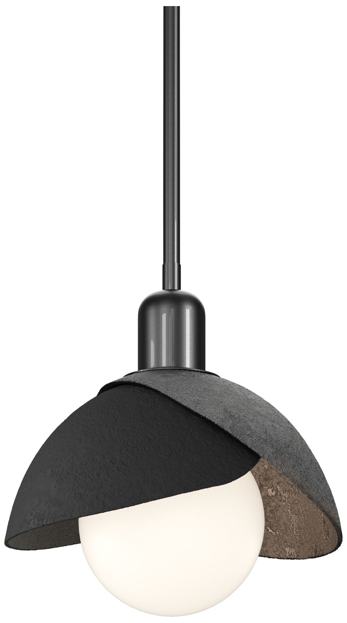 Brooklyn 9" Wide Ink Mini Pendant w/ Black