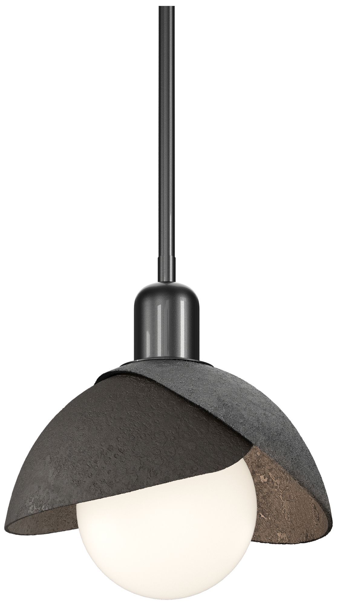 Brooklyn 9" Wide Ink Mini Pendant w/ Oil Rubbed Bronze