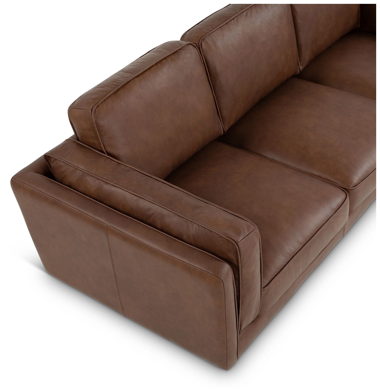 Brooklyn 90" Wide Dark Brown Sofa