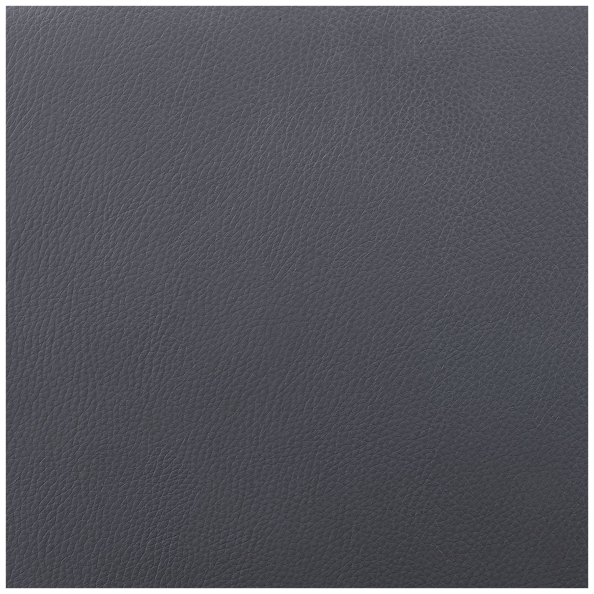 Brooklyn Adjustable Swivel Barstool in Black Powder Coated Finish, Gray