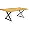 Brooklyn Small Maple Live Edge Dining Table