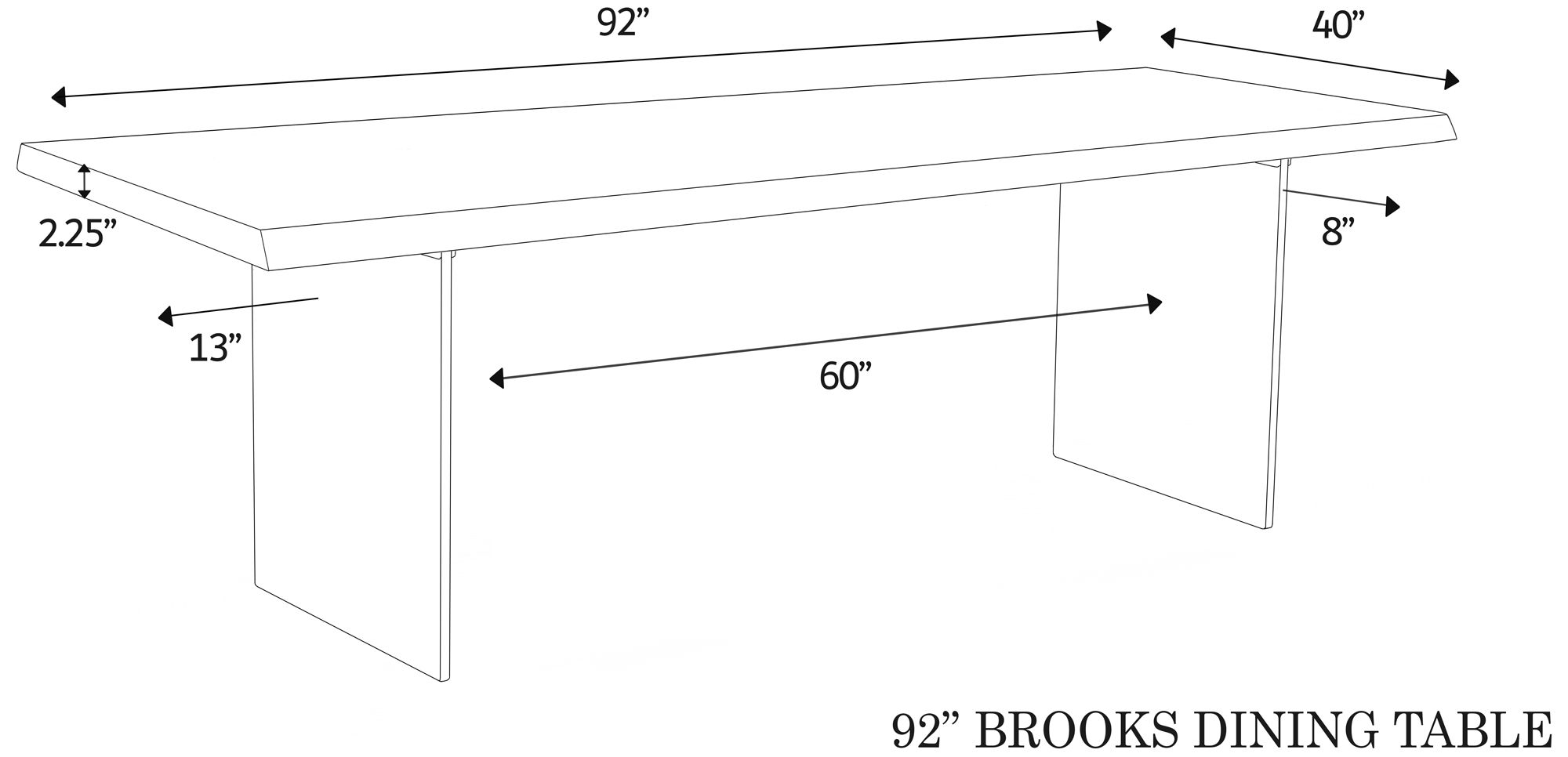 Image 4 Brooks 92" Wide Sandblasted Grey, Clear Rectangular Dining Table more views