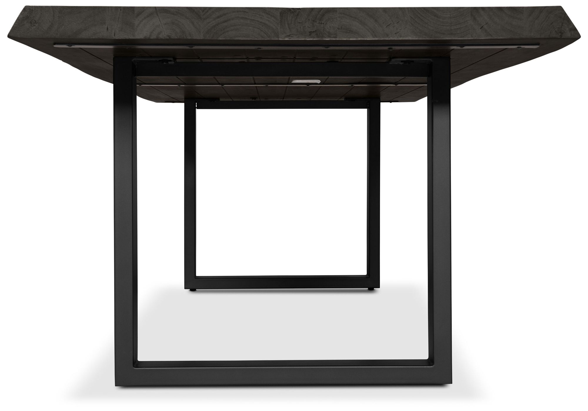 Image 4 Brooks Dining Table U Base 40" x 116" Ebonized Top Black Base more views