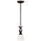 Brookside 1 Light Olde Bronze Mini Pendant