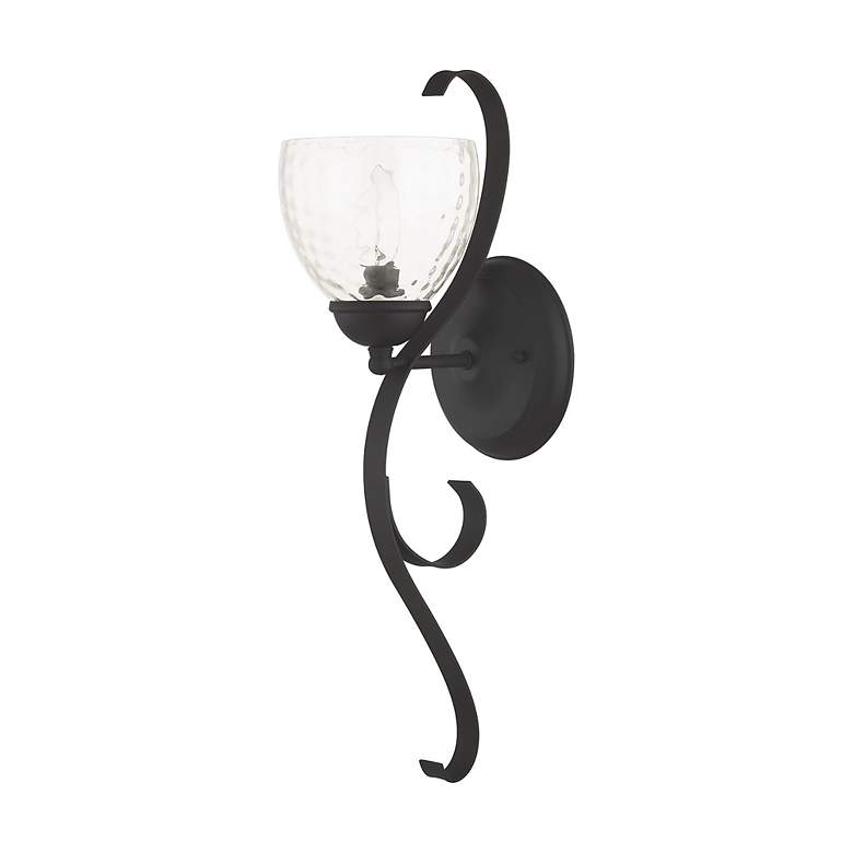 Image 4 Brookside 20" High Black Wall Sconce more views