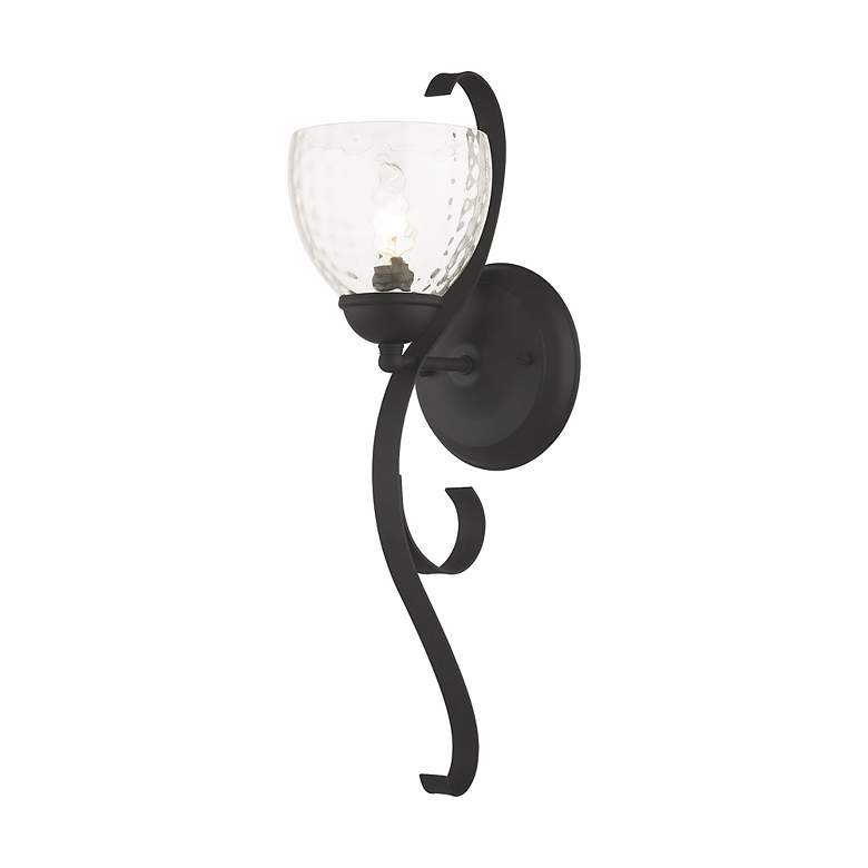 Image 6 Brookside 20" High Black Wall Sconce more views