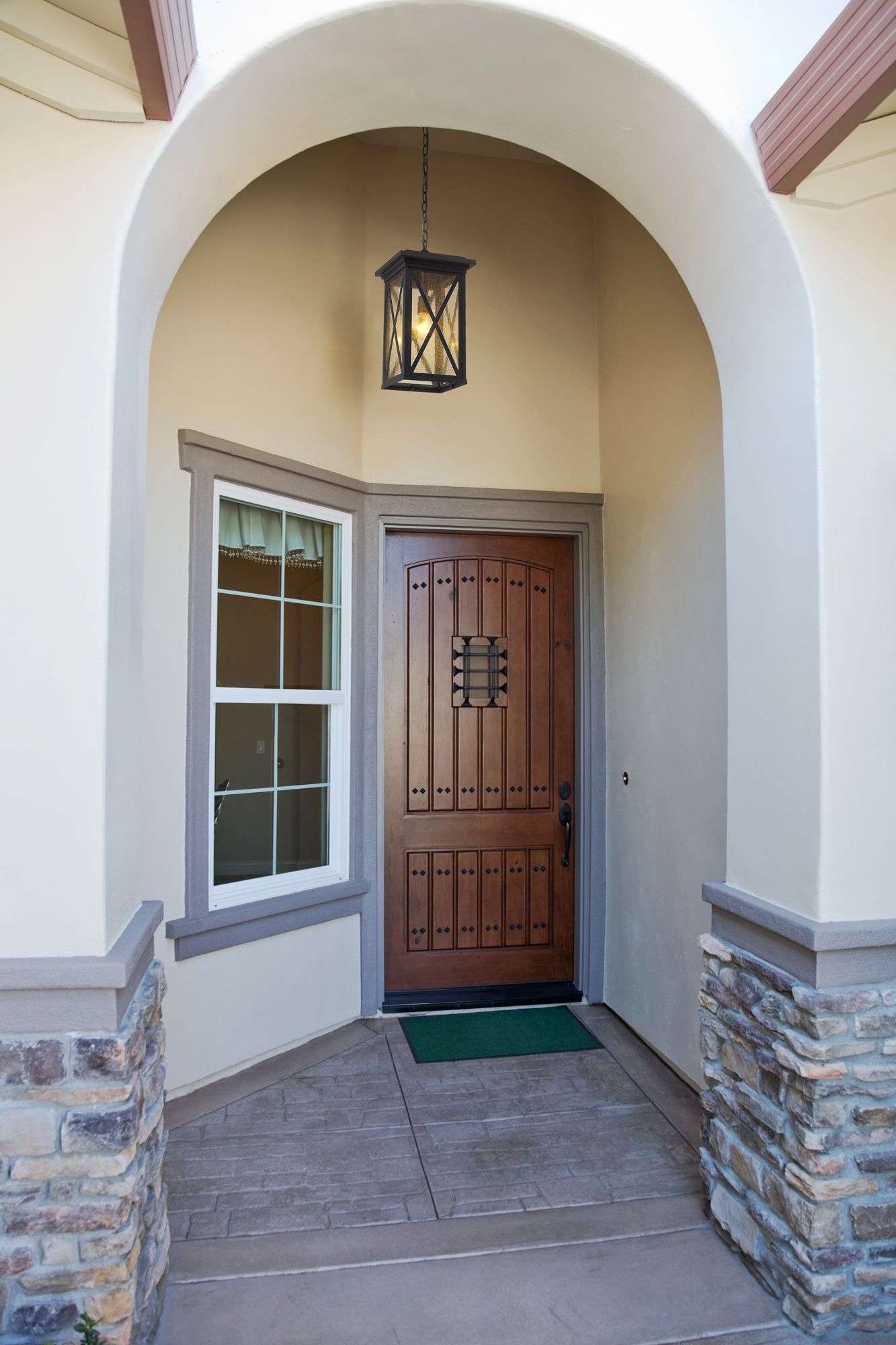 Image 3 Brookside by Z-Lite Black 1 Light Outdoor Chain Mount Ceiling Fixture more views