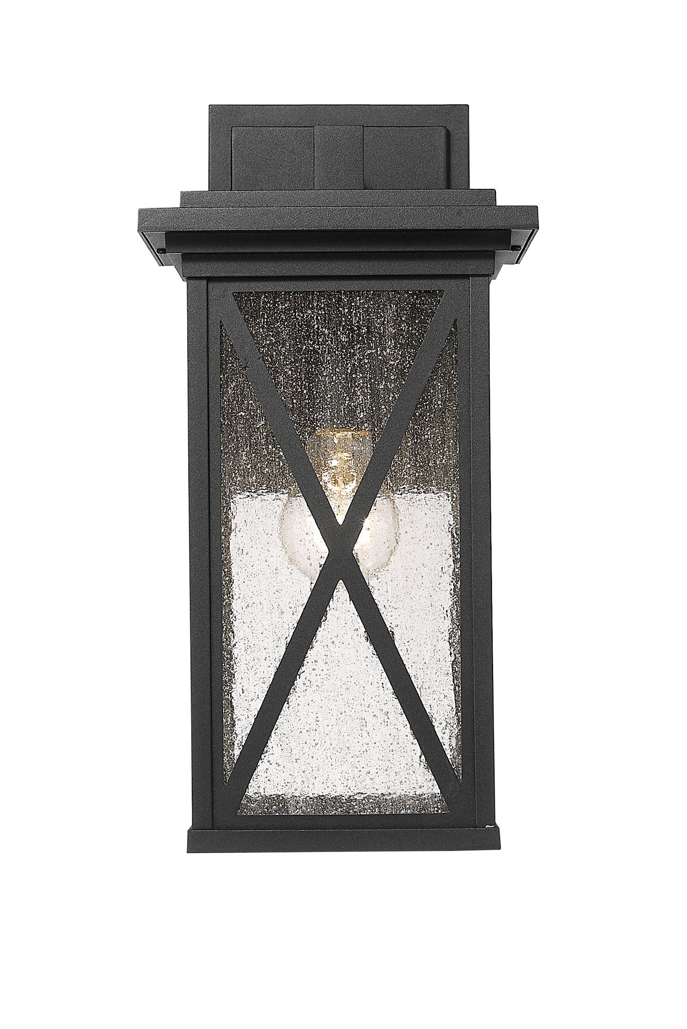 Image 6 Brookside by Z-Lite Black 15.25 inch 1 Light Outdoor Wall Sconce more views