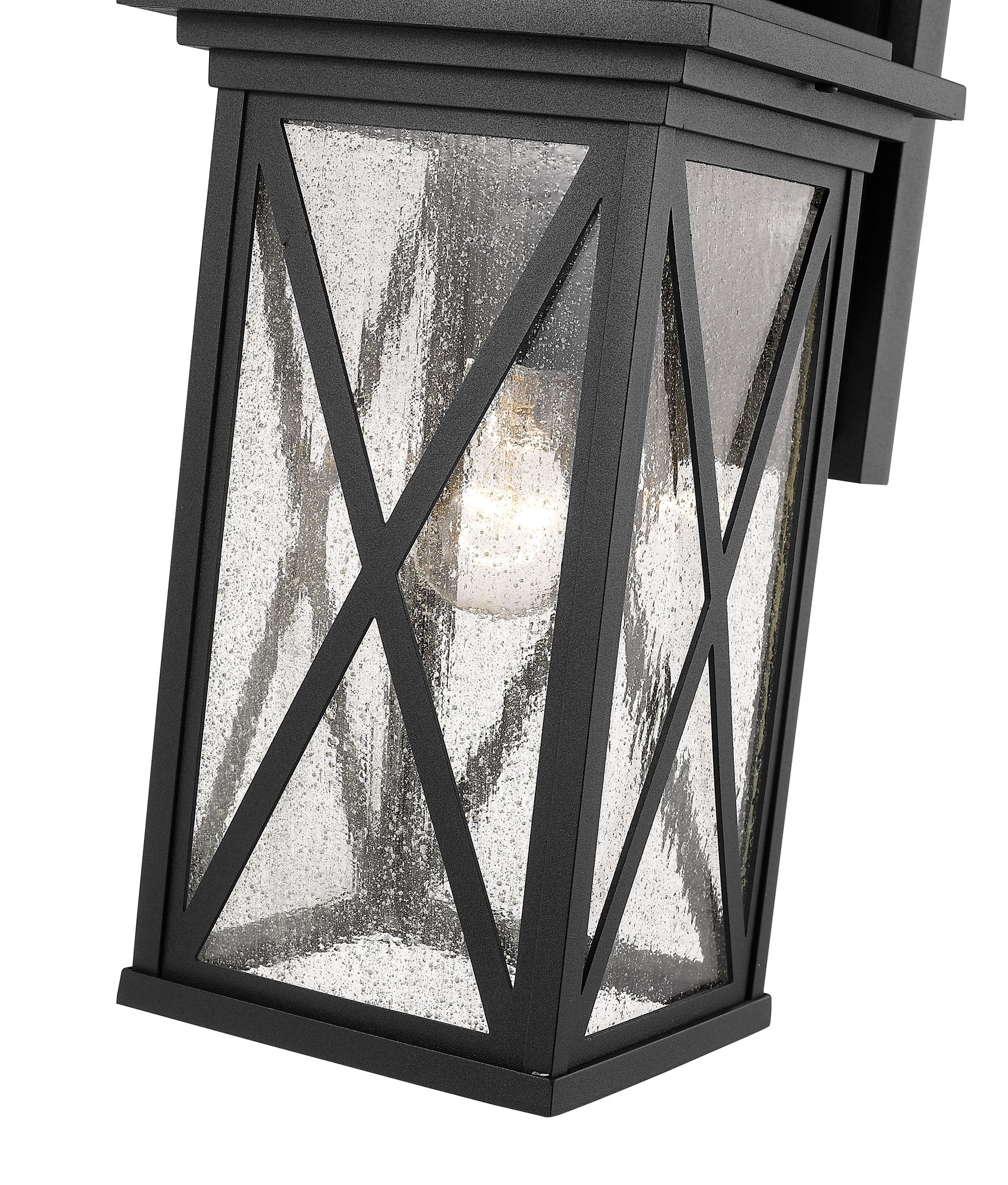 Image 7 Brookside by Z-Lite Black 15.25 inch 1 Light Outdoor Wall Sconce more views