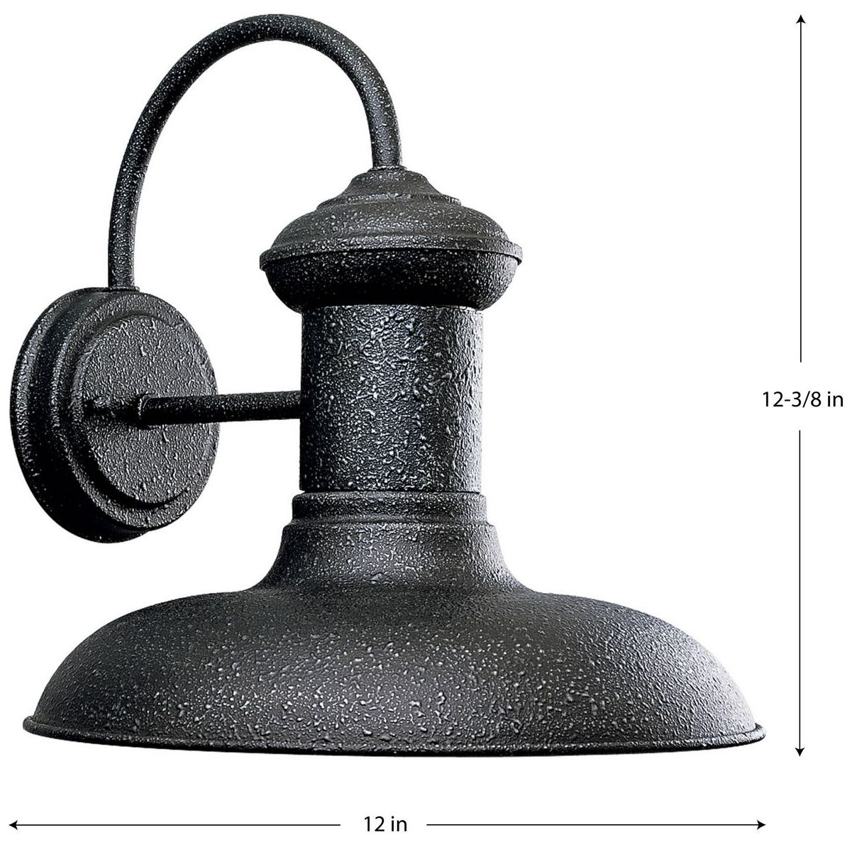 Image 6 Brookside Collection One-Light Large Wall Lantern more views