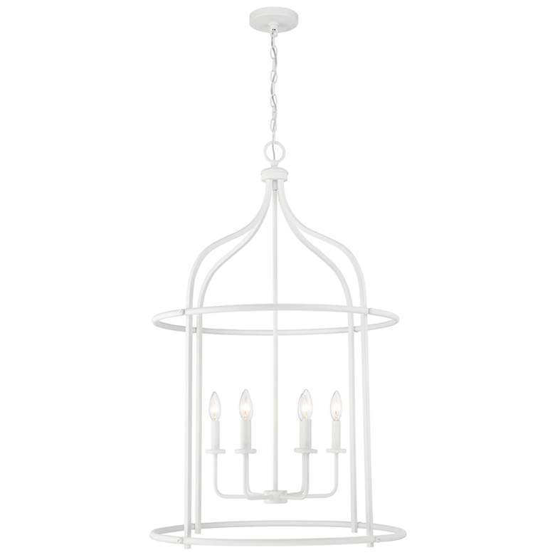 Image 3 Brookstone 6-Light Pendant in Bisque White more views