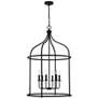 2_Brookstone 6-Light Pendant in Matte Black more views