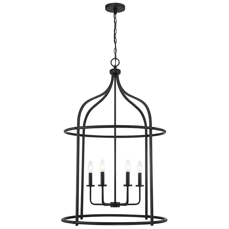 Image 3 Brookstone 6-Light Pendant in Matte Black more views